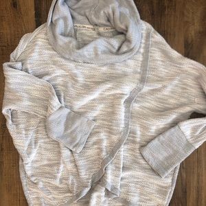 Calvin Klein performance turtleneck knit sweatshirt